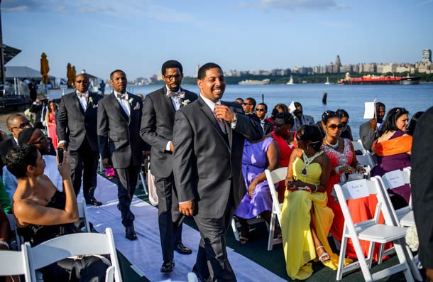 Bridal Bliss: Twanna and James' Lavish Riverside Wedding Takes the Cake