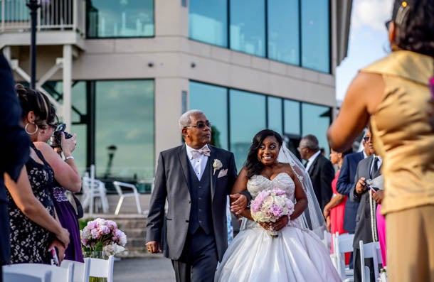 Bridal Bliss: Twanna and James' Lavish Riverside Wedding Takes the Cake