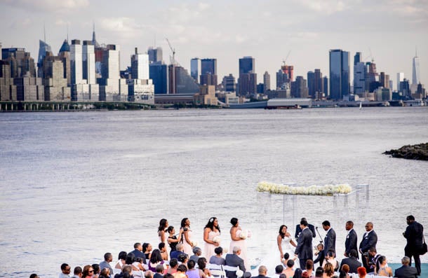 Bridal Bliss: Twanna and James' Lavish Riverside Wedding Takes the Cake