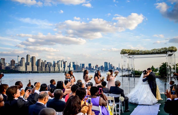 Bridal Bliss: Twanna and James' Lavish Riverside Wedding Takes the Cake
