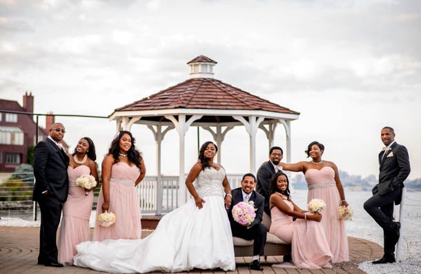 Bridal Bliss: Twanna and James' Lavish Riverside Wedding Takes the Cake