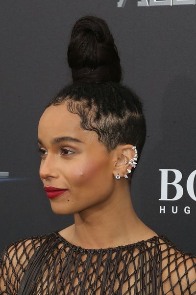 You’ll Never Guess The Height of Zoe Kravitz’s Top Knot