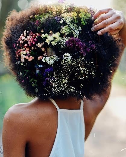 'Afro Bloomin' Might Be The Best Spring Natural Hairstyles Ever