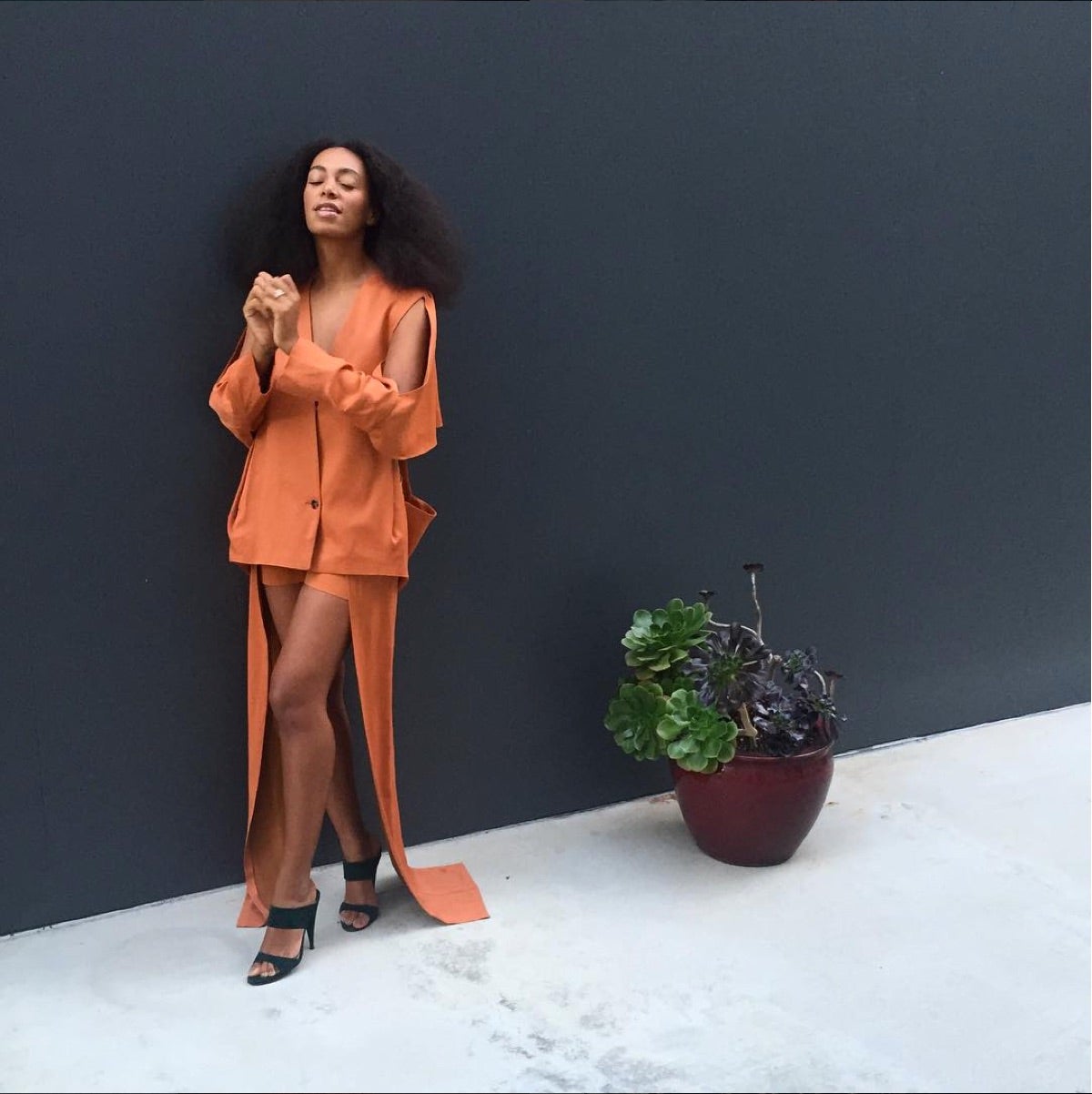 Solange's Instagram is Giving us all the Spring Fashion Feels
