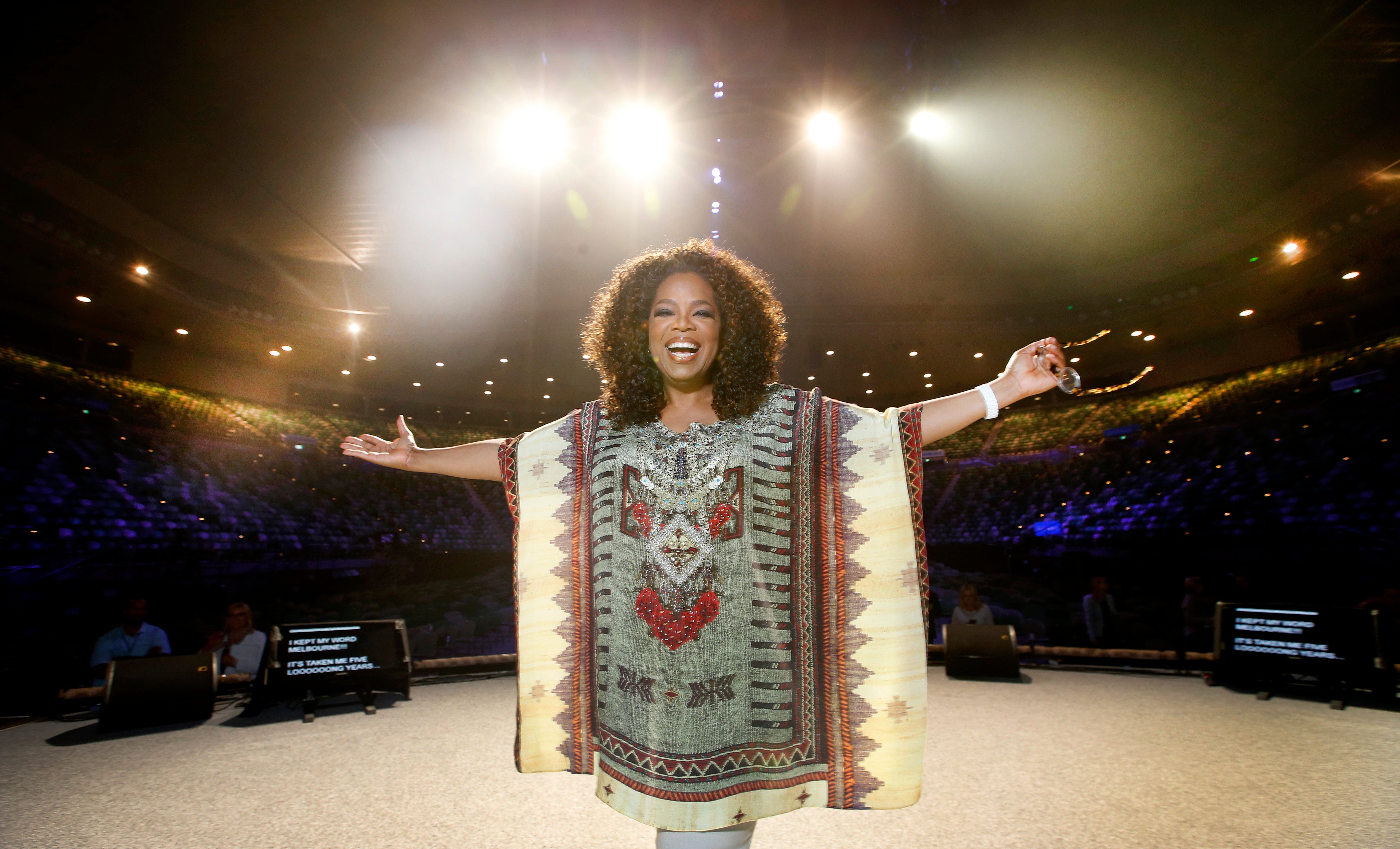 Oprah Winfrey Doesn’t Care How Much She Weighs
