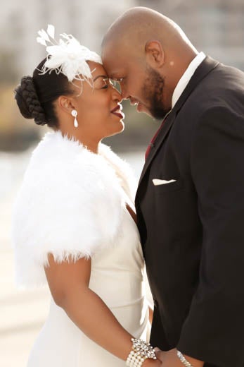 Bridal Bliss: Love Sure Looks Good On Newlyweds Joy and Troy