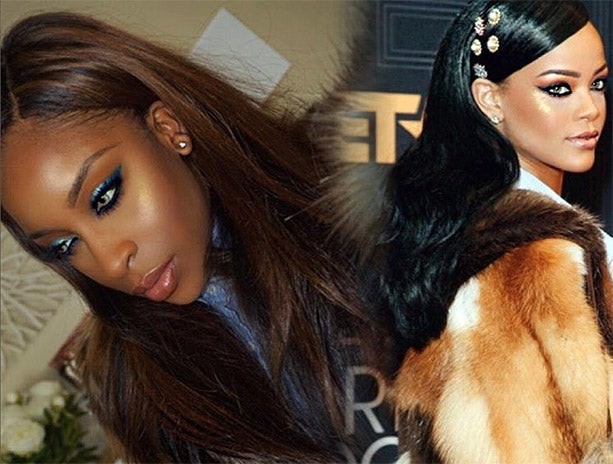 Beauty Vlogger Recreates Rihanna's Black Girls Rock Look For Dark Skin Girls