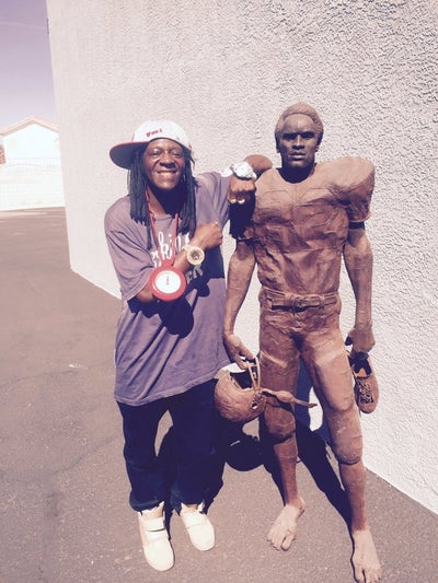 Flavor Flav Actually Owns the Real O.J. Simpson Statue