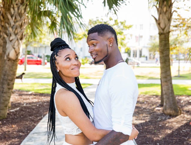 Just Engaged: Shonda and Kevin's Super Cool Engagement Shoot