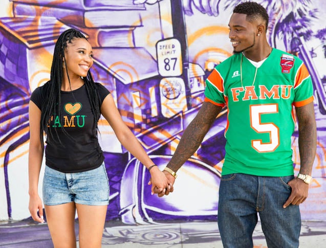 Just Engaged: Shonda and Kevin's Super Cool Engagement Shoot