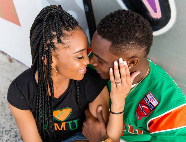 Just Engaged: Shonda and Kevin's Super Cool Engagement Shoot