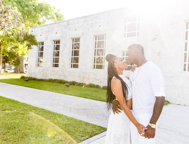 Just Engaged: Shonda and Kevin's Super Cool Engagement Shoot