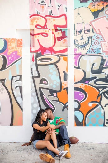 Just Engaged: Shonda and Kevin's Super Cool Engagement Shoot