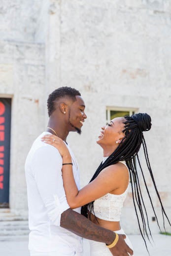 Just Engaged: Shonda and Kevin's Super Cool Engagement Shoot