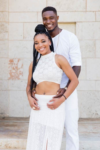 Just Engaged: Shonda and Kevin's Super Cool Engagement Shoot