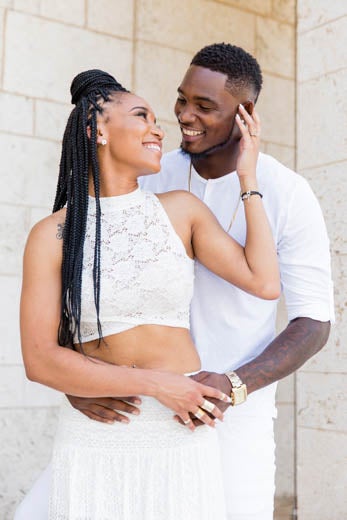 Just Engaged: Shonda and Kevin's Super Cool Engagement Shoot