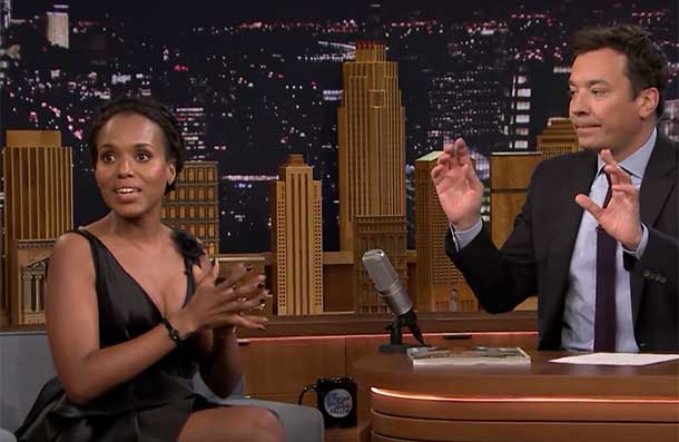Guess Which Star Taught a Young Kerry Washington How To Dance In the Bronx
