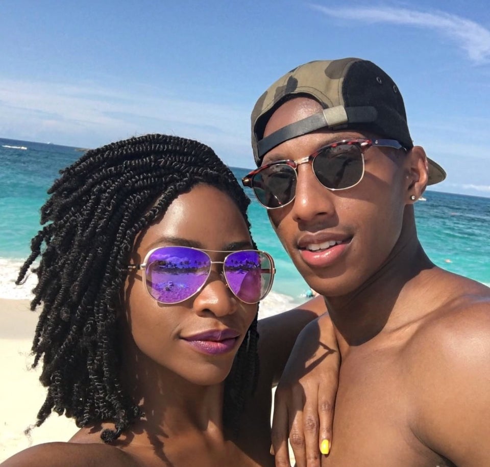 Teyonah Parris Vacations In The Bahamas With Nubian Twists