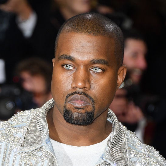 Kanye West Wore Blue Contacts to the Met Gala, Social Media Immediately Responds
