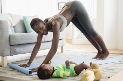 Behold, the 10-Step Post-Baby Workout Hollywood Moms Swear By