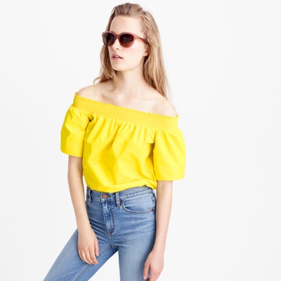 15 Off-The-Shoulder Tops That Deserve a Spot in Your Closet