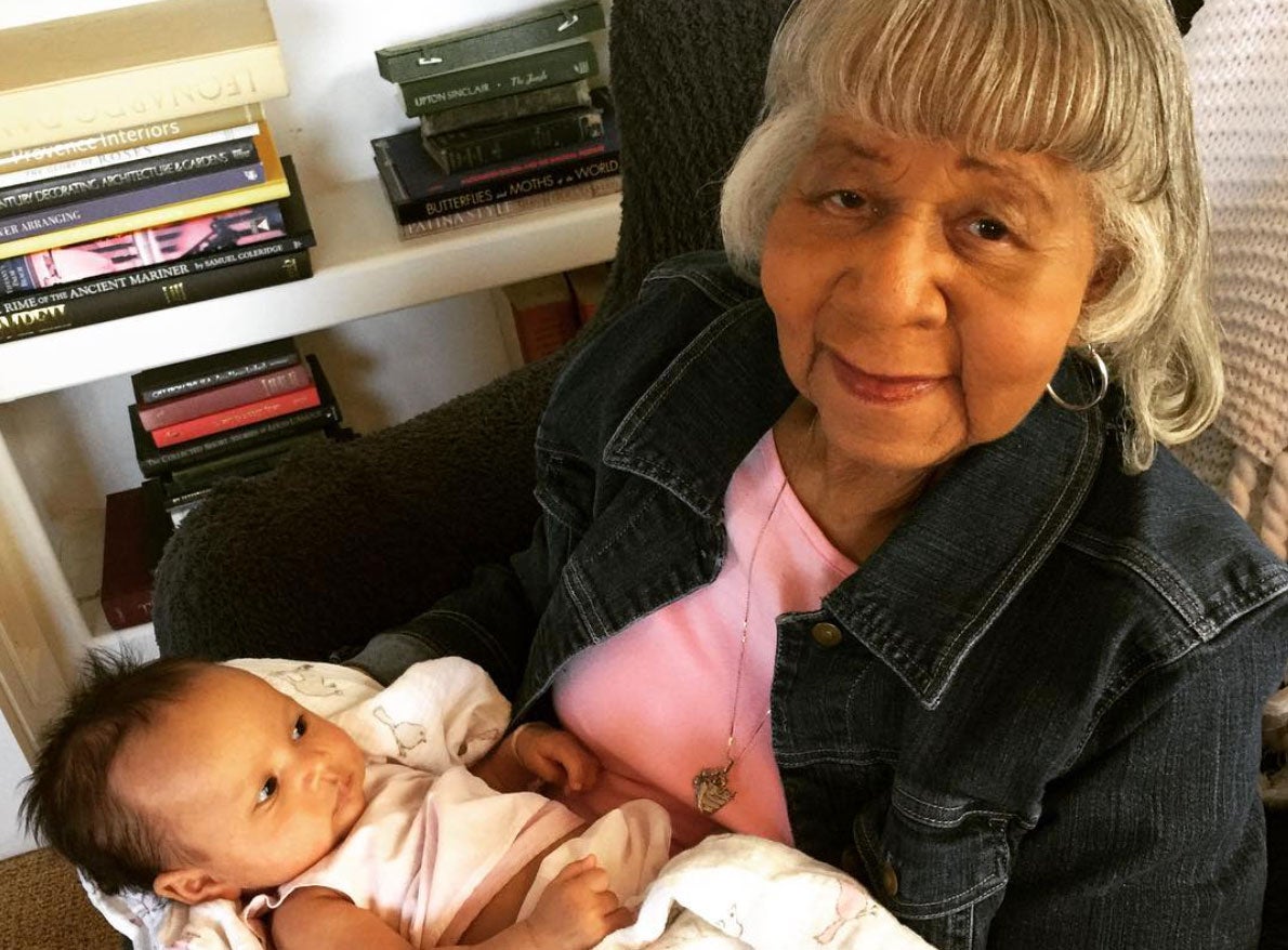 John Legend's Grandmother Meets His Daughter Luna
