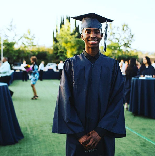 Diddy's Son Graduates From High School
