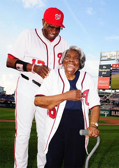 Photo Fab: 107-Year-Old Woman Who Danced with POTUS Attended Her First MLB Game
