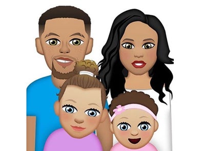 The Curry Family Now Have Their Own Emojis
