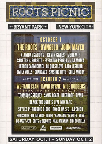 The Roots Picnic Is Coming To NYC