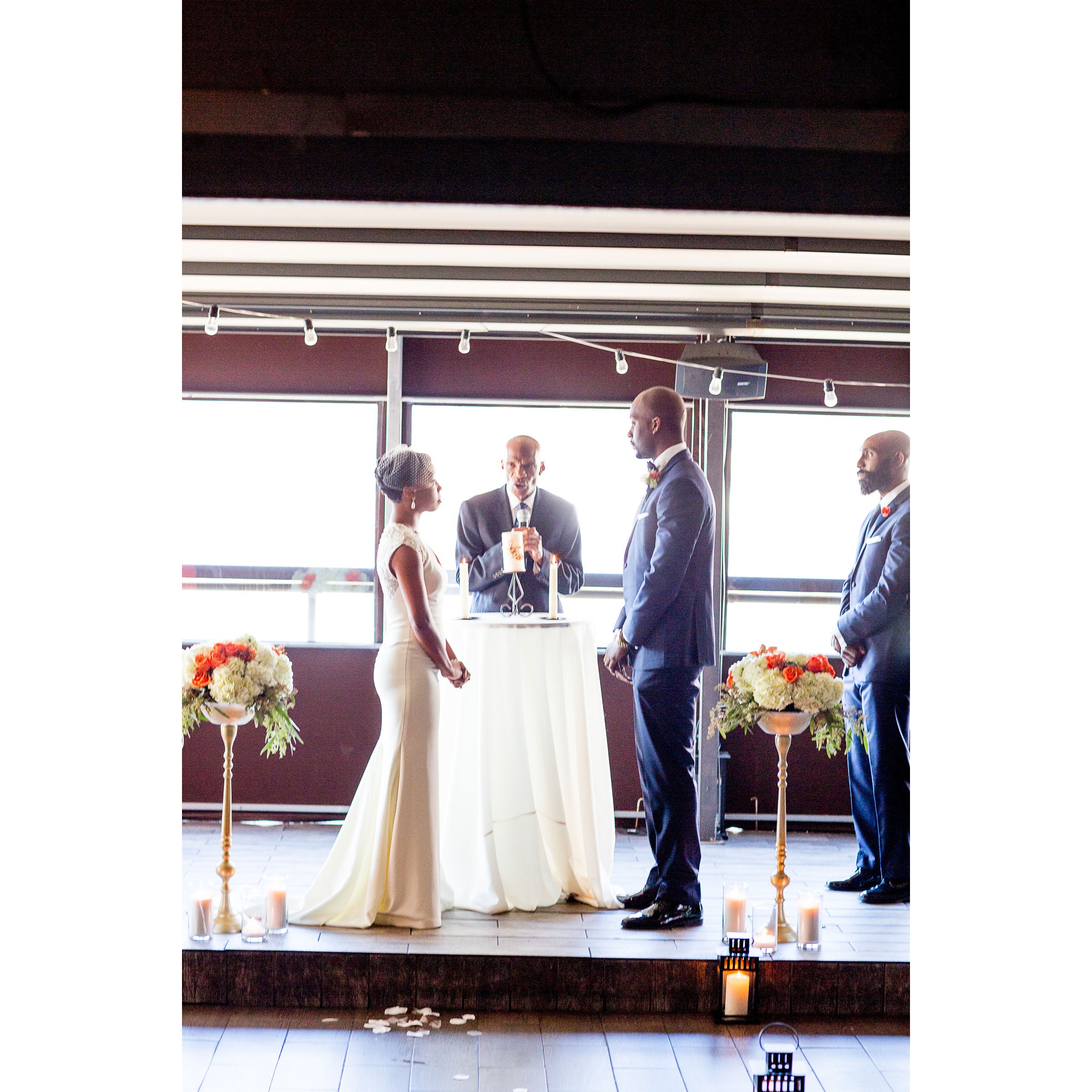 Bridal Bliss: Ebony and Devon's Romantic NYC Wedding

