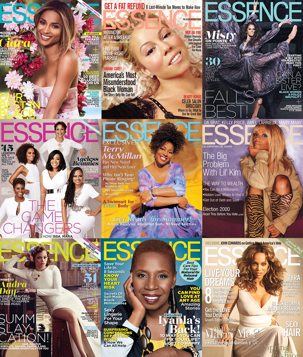 Throwback Thursday: ESSENCE Festival 2016 Artists' Past ESSENCE Covers
