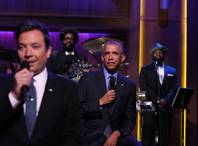 President Obama Joins Jimmy Fallon to ‘Slow Jam the News’
