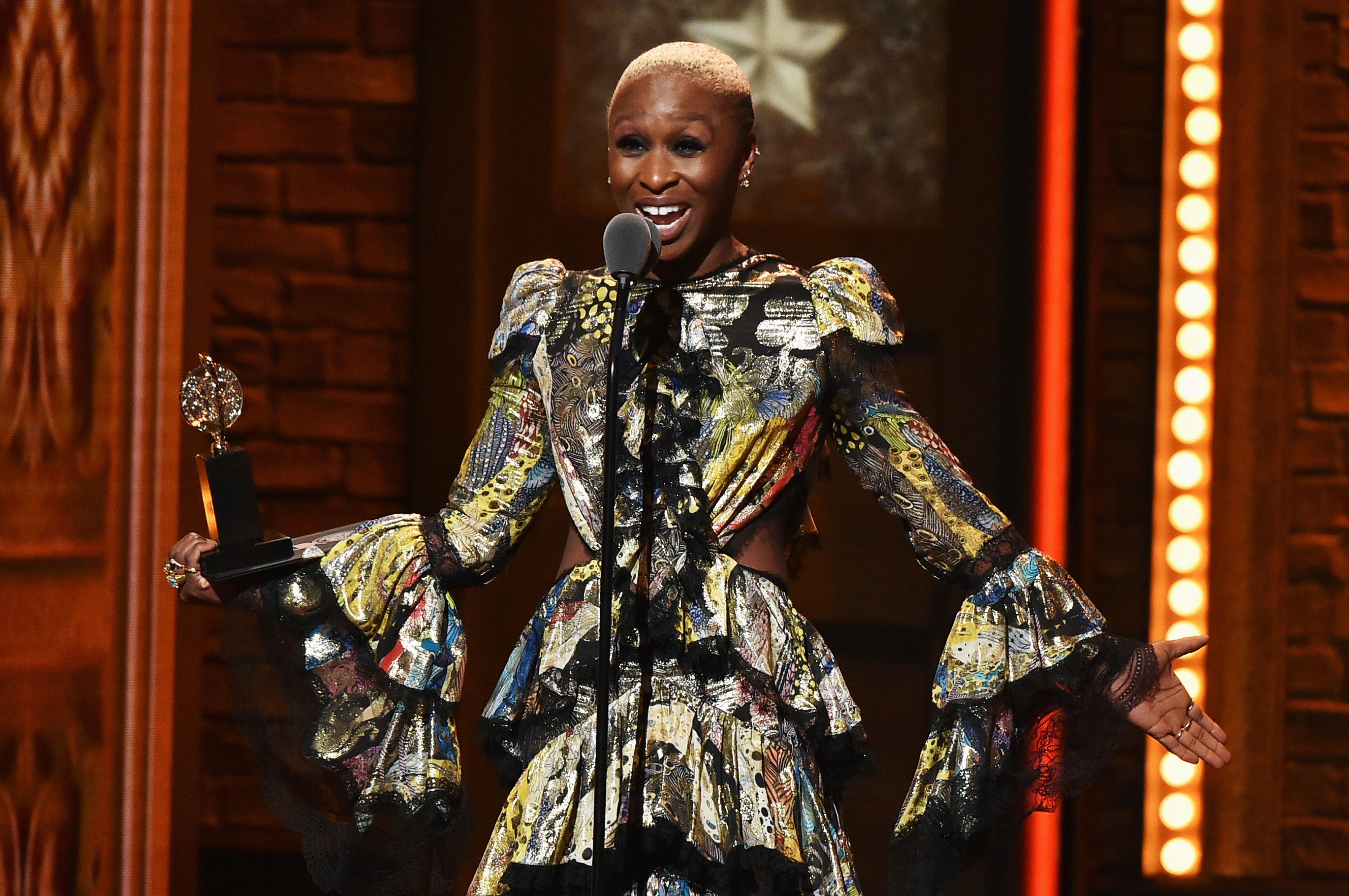 Cynthia Erivo Snags Tony for Best Leading Actress in a Musical in 'The Color Purple'
