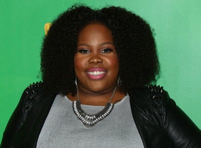 Amber Riley’s Beautiful Afro and Killer Curves Are Mind-Blowing