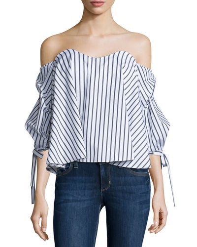 One Trend, Three Ways: Show Some Skin in an Off-The-Shoulder Top This Summer