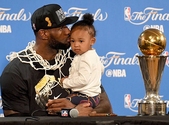LeBron James' Most Adorable Family 