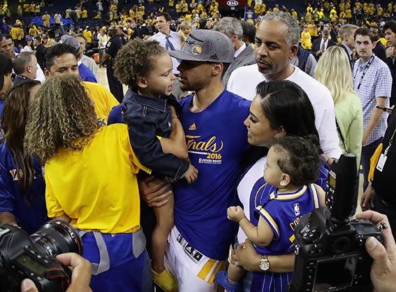 Steph Curry Explains How Riley Consoled Him After the Warriors' Loss in the Finals
