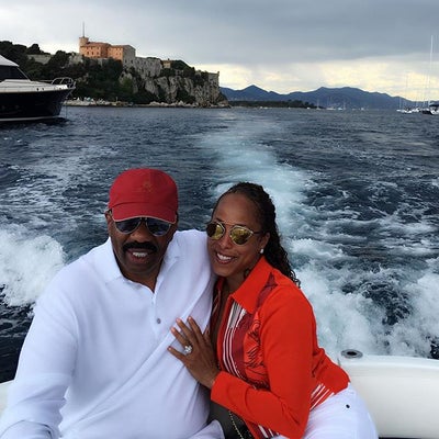 Marjorie Harvey and Steve Harvey Are Living Their Best Lives On Vacation Right Now