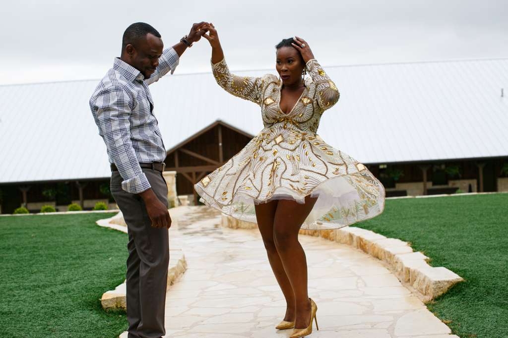 Bride-to-Be's Wig Falls Off During Engagement Shoot and She Owns the Moment
