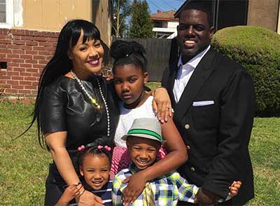 Erica Campbell, Her Husband and Kids Make a Picture Perfect First Family
