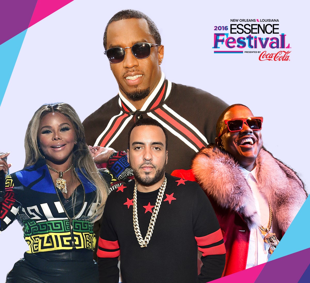 Just Announced! Lil’ Kim, Mase and French Montana to Join Puff Daddy for Epic ESSENCE Fest Finale
