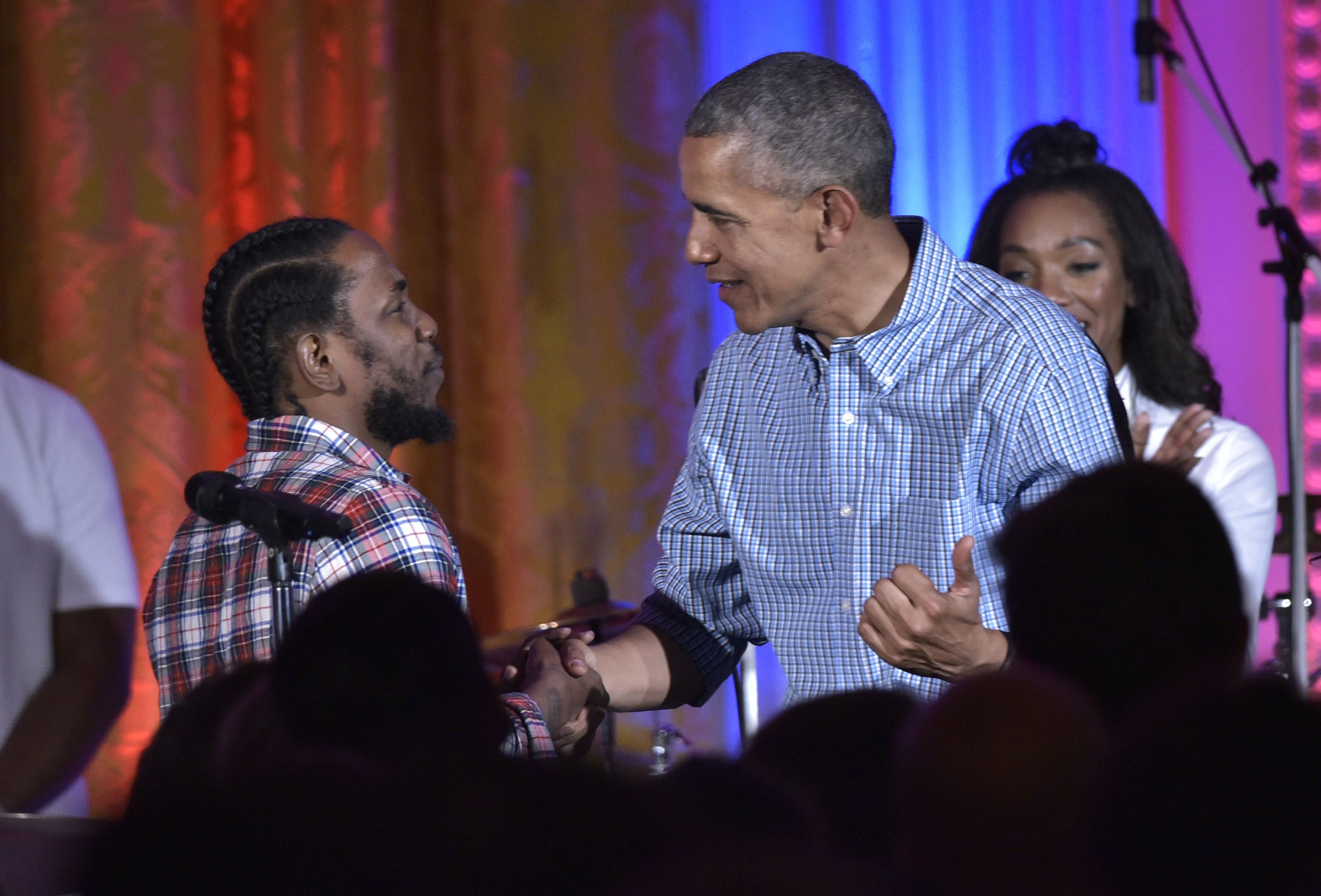 Marsha Ambrosius, President Barack Obama and Kendrick Lamar and More!
