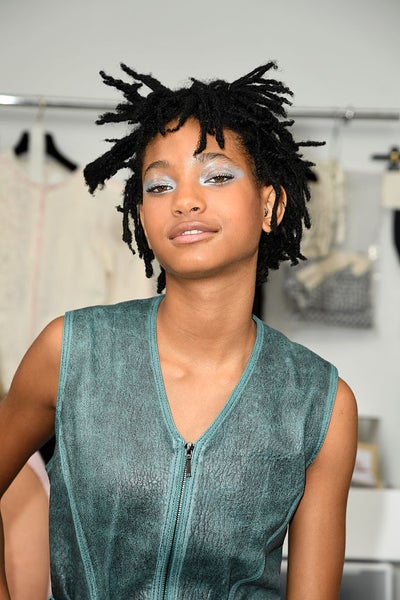 Willow Smith Makes Powder Blue Shadow Brown-Girl Friendly