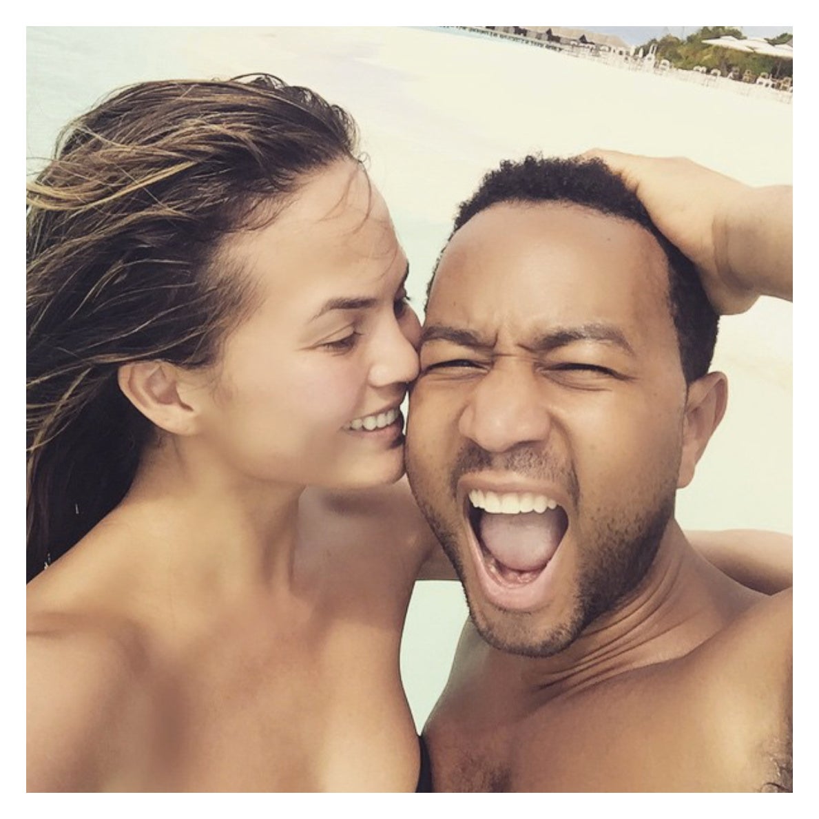 John Legend and Chrissy Teigen Bring Baby Daughter Luna to the Spot Where They Married
