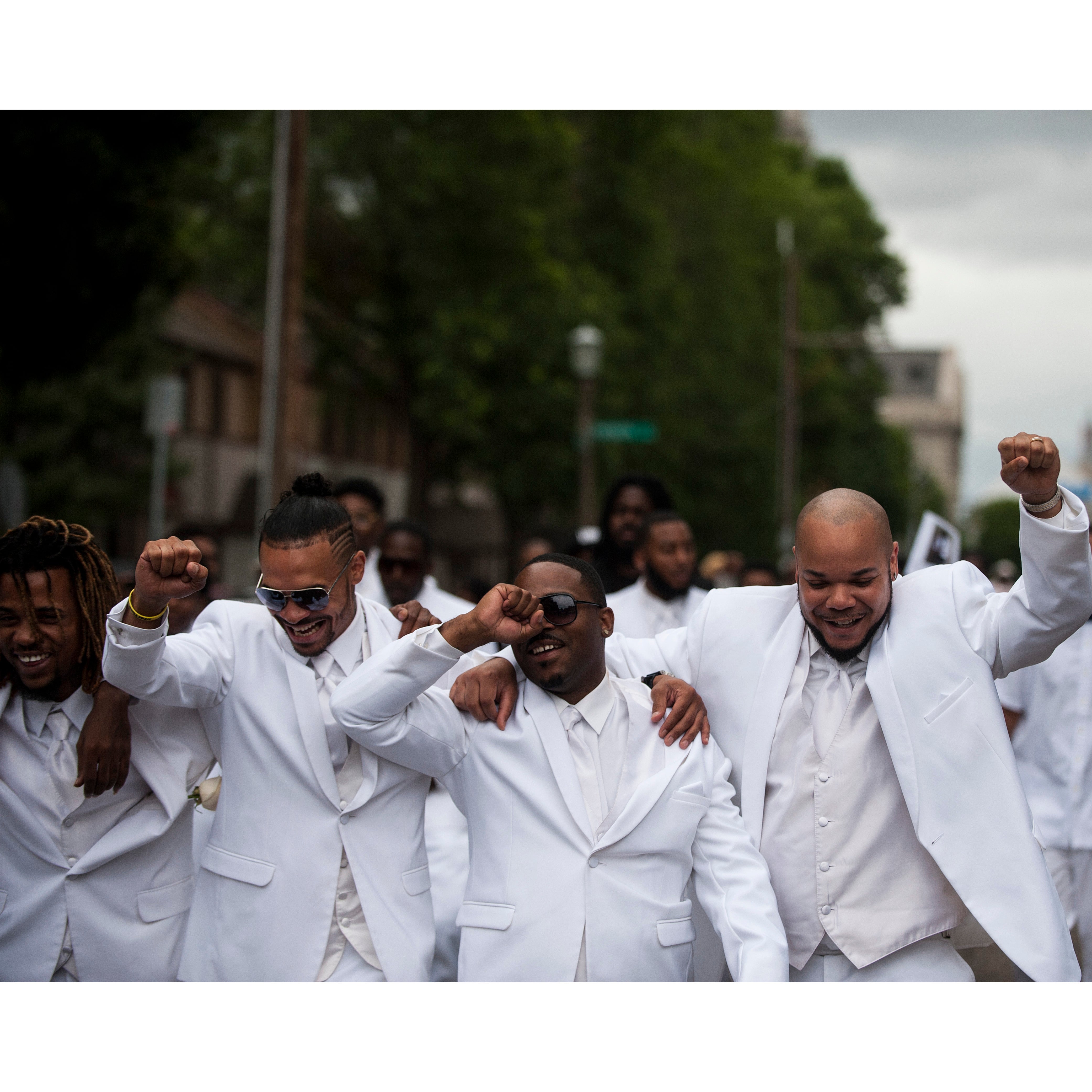 Philando Castile Was Laid to Rest With A Beautiful Procession and An All-White March