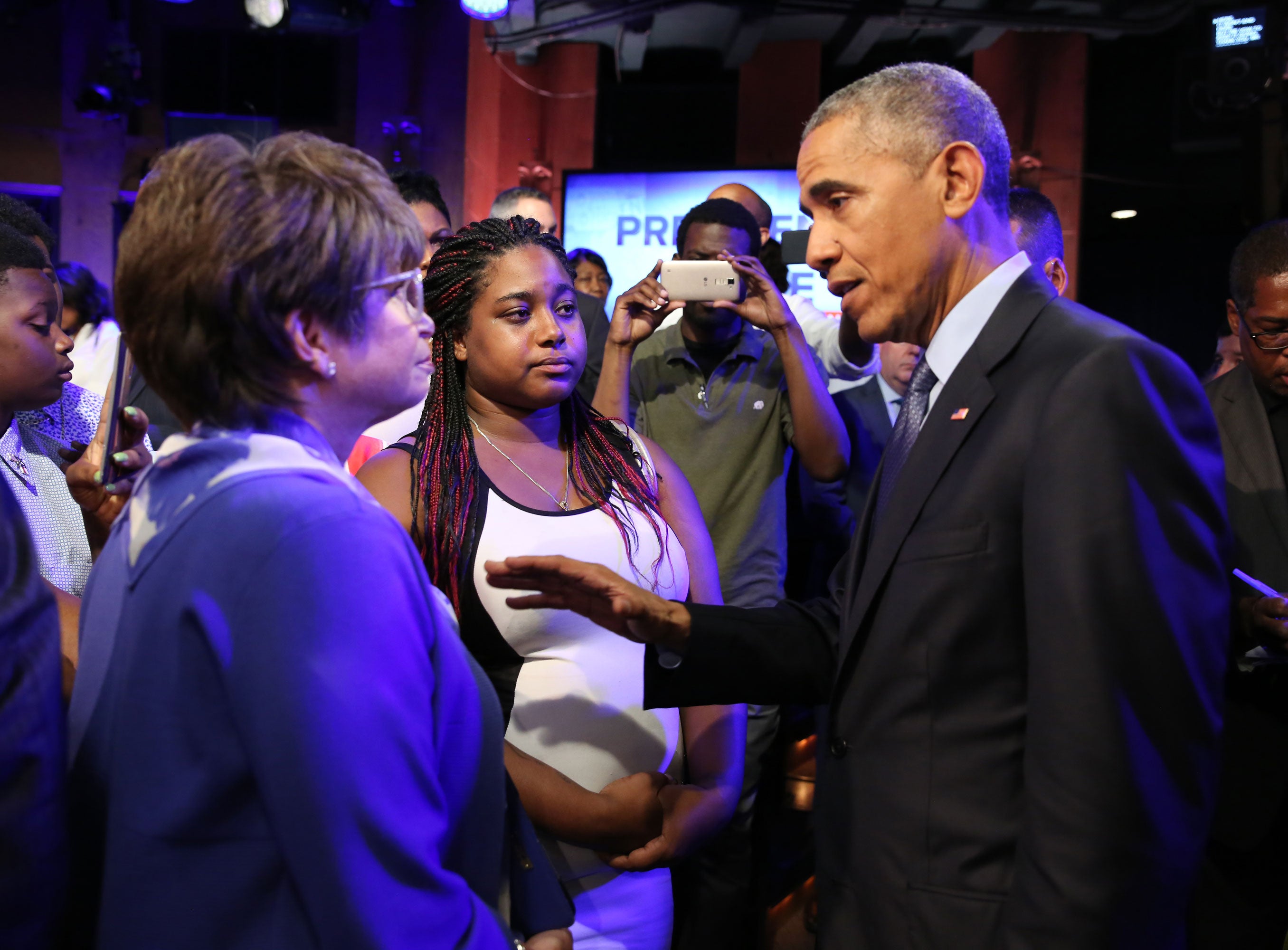 Eric Garner's Daughter Says ABC News Silenced Her At President Obama's Town Hall Meeting
