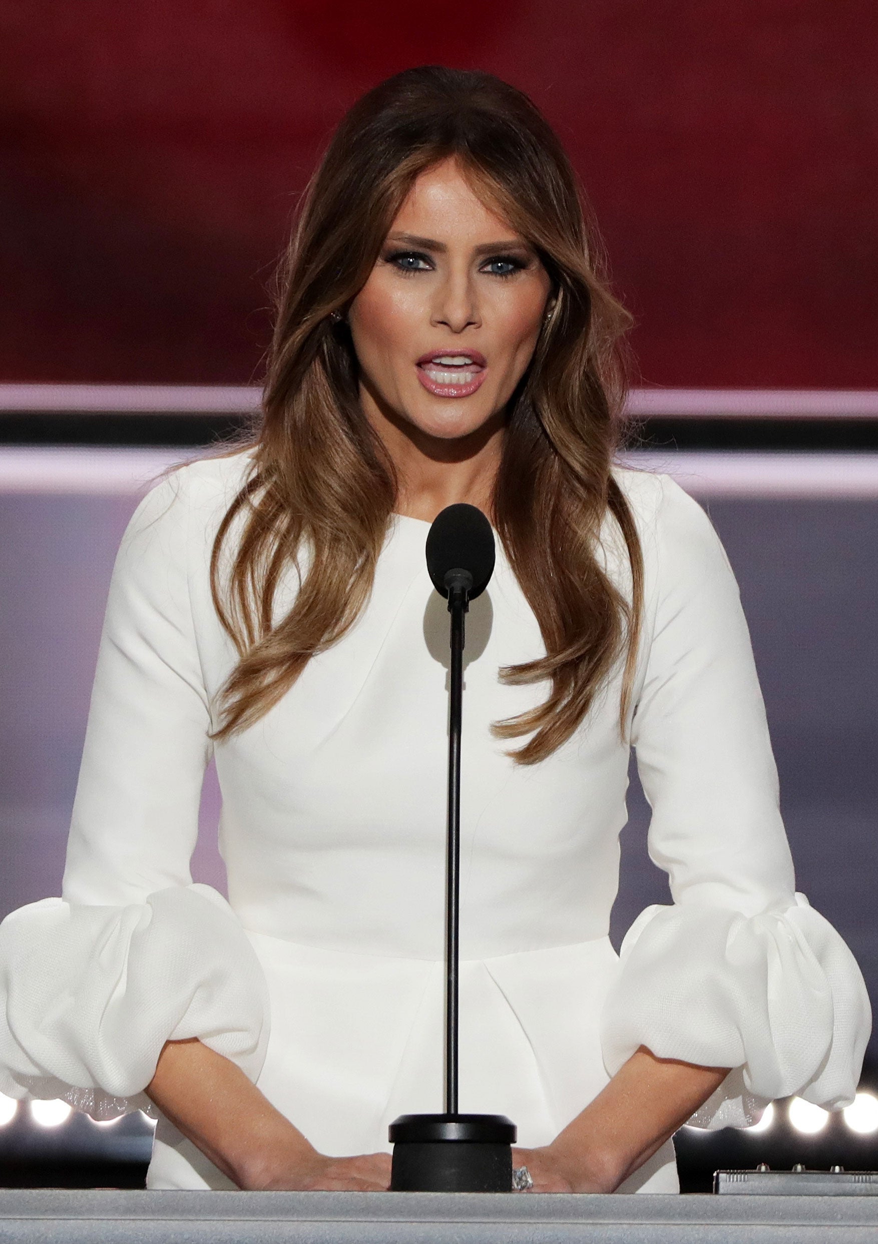 Melania Trump Accused Of Plagiarizing Michelle Obama's Speech

 

