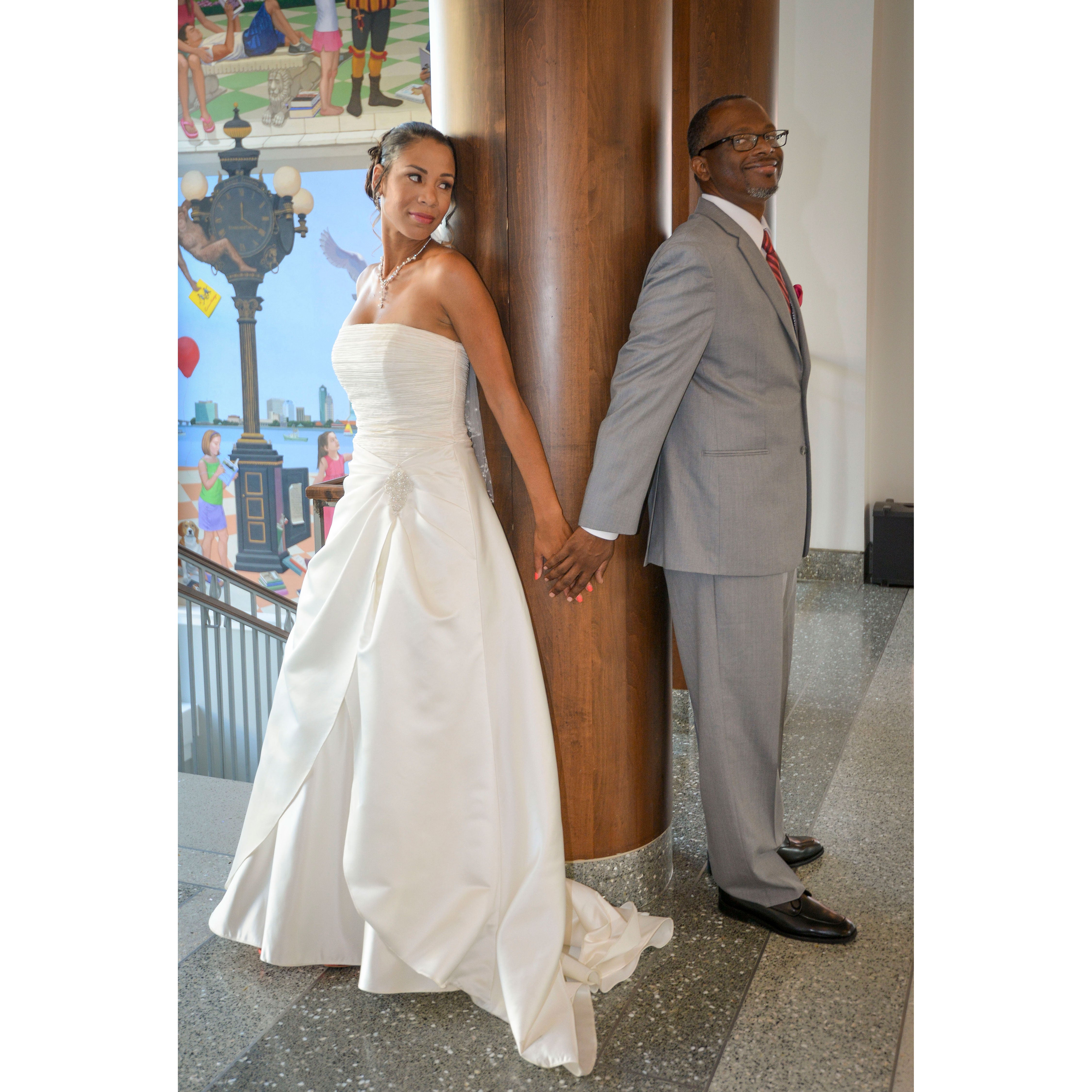 Bridal Bliss: We Love Rhema and Thyrie's Simply Elegant Wedding
