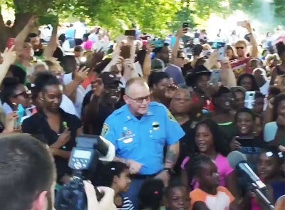 Black Lives Matter Joins Forces With Police To Host Community Cookout In Kansas